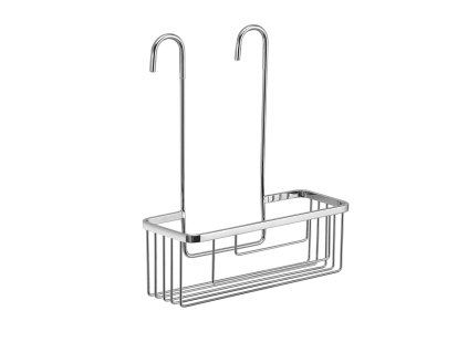 Gedy SMART Polica do sprchy závesná, na batériu, 300x375x120 mm, chróm 248913