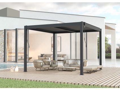 bioklimatická pergola LANITPLAST BASIC 3x3 m LG4292