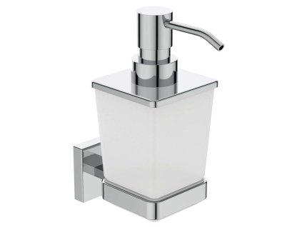 Ideal Standard IOM Square Dávkovač mydla s držiakom, matné sklo/chróm E2252AA