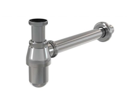 Alcadrain Sifóny Sifón umývadlový, priemer 32 mm s prevlečnou maticou, kov A431
