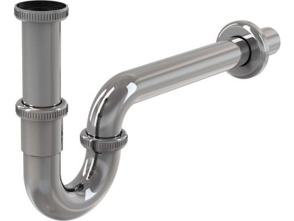 Alcadrain Sifóny Sifón umývadlový, priemer 32 mm s prevlečnou maticou, kov A4320