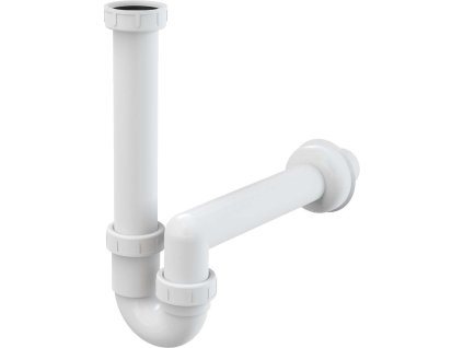 Alcadrain Sifóny Sifón rúrkový priemer 40 mm s prevlečnou maticou A80-DN40