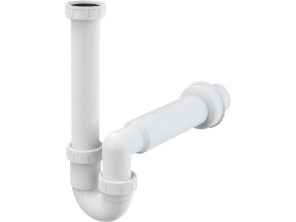 Alcadrain Sifóny Sifón rúrkový priemer 50 mm s prevlečnou maticou A80-DN50