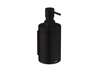 Axor Universal Circular Dávkovač mydla s držiakom, matná čierna 42810670-AX