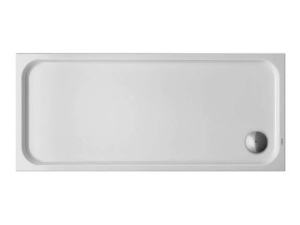 Duravit D-Code Sprchová vanička 160x70 cm, Antislip, alpská biela 720163000000001