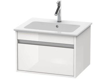 Duravit Ketho Umývadlová skrinka 41x60x48 cm, 1 zásuvka, lesklá biela KT641802222
