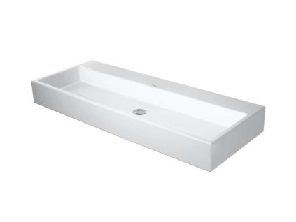 Duravit Vero Air Dvojumývadlo, 120x47 cm, bez prepadu, bez otvoru na batériu, WonderGliss, biela 23501200701