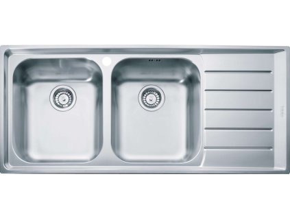 Franke Neptun Drez z nehrdzavejúcej ocele NEX 621/2, 116x51 cm 101.0199.895
