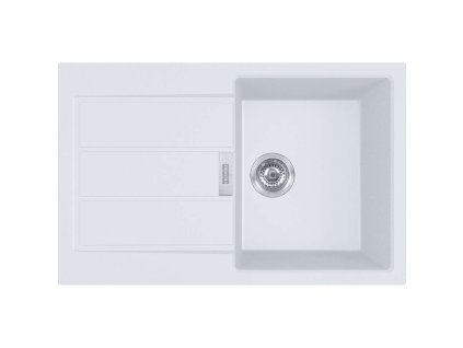 Franke Sirius 2.0 Tectonitový drez S2D 611-78, 78x50 cm, biela 143.0613.581
