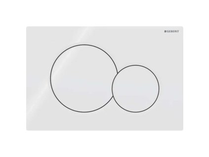 Geberit Sigma01 Ovládacie tlačidlo splachovania, alpská biela 115.770.11.5