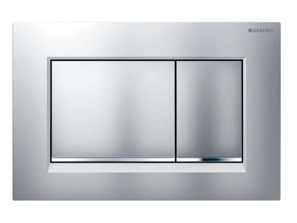 Geberit Sigma30 Ovládacie tlačidlo splachovania, lakovaný chróm mat/chróm 115.883.JQ.1