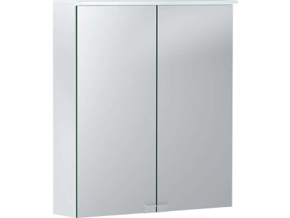 Geberit Option Zrkadlová skrinka s osvetlením, 60x68x18 cm, biela 500.273.00.1