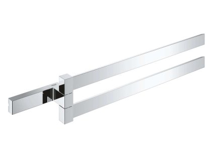 Grohe Selection Cube Dvojitý držiak uterákov, chróm 40768000-GR