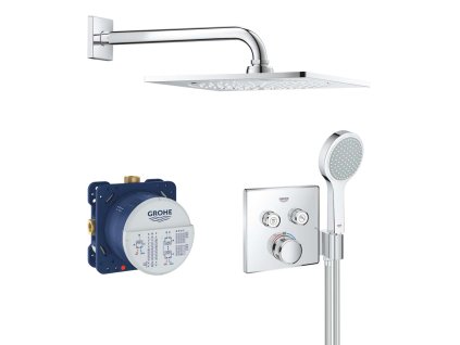 Grohe Grohtherm SmartControl Sprchový set Perfect s podomietkovým termostatom, 2 prúdy, chróm 34742000-GR