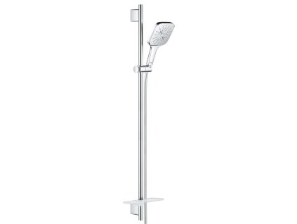 Grohe Rainshower SmartActive Cube Súprava sprchovej hlavice 130 9,5 l/min, 3 prúdy, tyče 90 cm a hadice, chróm 26587000-GR