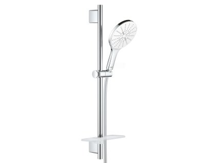Grohe Rainshower SmartActive Súprava sprchovej hlavice 150 9,5 l/min, 3 prúdy, tyče 60 cm a hadice, mesačná biela 26592LS0-GR