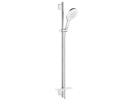 Grohe Rainshower SmartActive Súprava sprchovej hlavice 150 9,5 l/min, 3 prúdy, tyče 90 cm a hadice, mesačná biela 26594LS0-GR