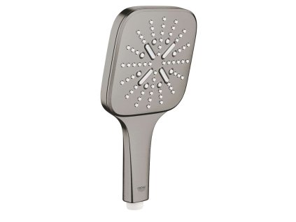 Grohe Rainshower SmartActive Cube Sprchová hlavica 130 9,5 l/min, 3 prúdy, kefovaný Hard Graphite 26582AL0-GR