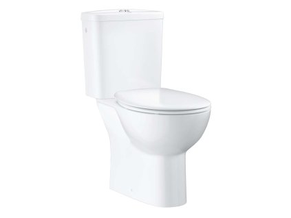 Grohe Bau Ceramic WC kombi set s nádržkou a WC doskou SoftClose, Rimless, alpská biela 39496000-GR