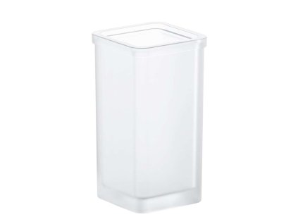 Grohe Selection Cube Nádoba na WC kefu, matné sklo 40867000-GR