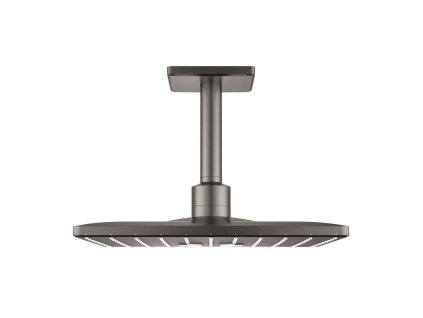 Grohe Rainshower SmartActive Cube Hlavová sprcha 310, sprchové rameno 14 cm, 2 prúdy, kefovaný Hard Graphite 26481AL0-GR