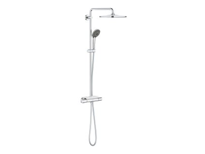 Grohe Vitalio Joy Sprchový set 310 s termostatom na stenu a poličkou, 3 prúdy, chróm 26401001-GR