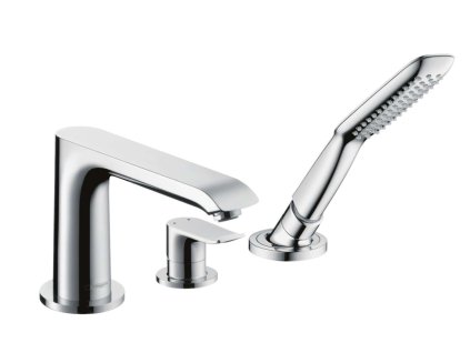 Hansgrohe Metris New Batéria na okraj vane, 3-otvorová inštalácia, chróm 31190000-HG