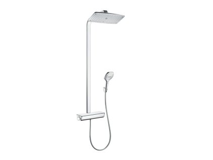 Hansgrohe Raindance Select E Sprchový set s termostatom, 36 cm, chróm 27112000-HG
