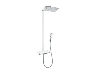 Hansgrohe Raindance Select E Sprchový set s termostatom, 36 cm, biela/chróm 27112400-HG