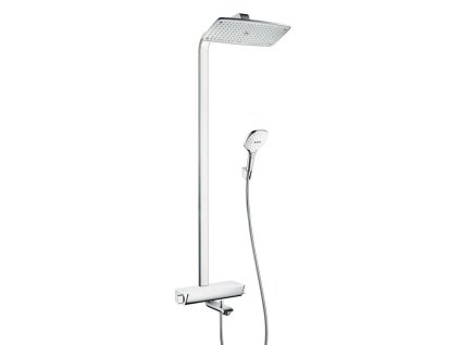 Hansgrohe Raindance Select Sprchový set Showerpipe 360 ​​s vaňovým termostatom, 3 prúdy, biela/chróm 27113400-HG