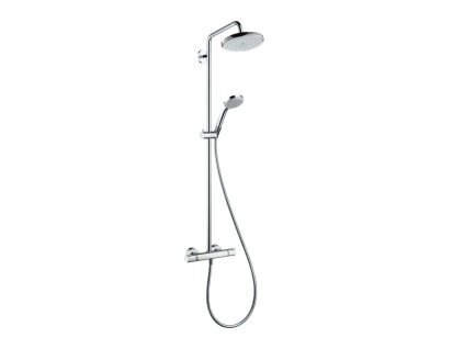 Hansgrohe Croma 220 Sprchový set Showerpipe s termostatom, 22 cm, 4 prúdy, EcoSmart 9 l/min, chróm 27188000-HG