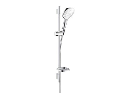 Hansgrohe Raindance Select E Sprchová súprava 120, 3 prúdy, EcoSmart 9 l/min, biela/chróm 26622400-HG