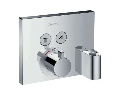Hansgrohe Shower Select Termostatická batéria pod omietku, s 2 výstupmi, chróm 15765000-HG