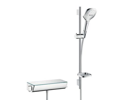 Hansgrohe Raindance Select E Sprchový set 120 s termostatom Ecostat Select, 3 prúdy, chróm 27038000-HG
