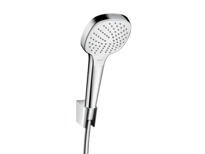 Hansgrohe Croma Select E Set sprchovej hlavice, držiaka a hadice 1,60 m, biela/chróm 26413400-HG