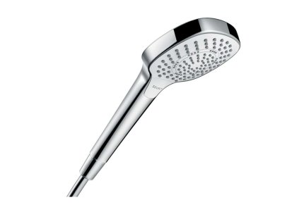 Hansgrohe Croma Select E Ručná sprcha Multi, EcoSmart 9 l/min, 3 prúdy, biela/chróm 26811400-HG
