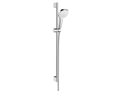 Hansgrohe Croma Select E Set sprchovej hlavice, tyče a hadice, EcoSmart, biela/chróm 26595400-HG