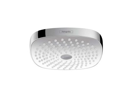 Hansgrohe Croma Select E Hlavová sprcha 180, 2 prúdy, EcoSmart 9 l/min, biela/chróm 26528400-HG