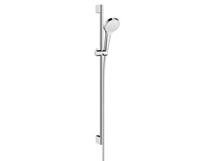Hansgrohe Croma Select S Sprchová súprava 1jet EcoSmart 9 l/min 0,90 m, biela/chróm 26575400-HG