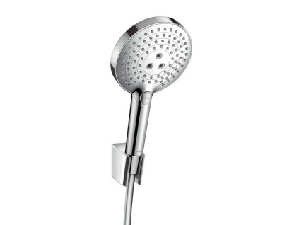 Hansgrohe Raindance Select S Set sprchovej hlavice, 3 prúdy, držiaku a hadice, chróm 26721000-HG