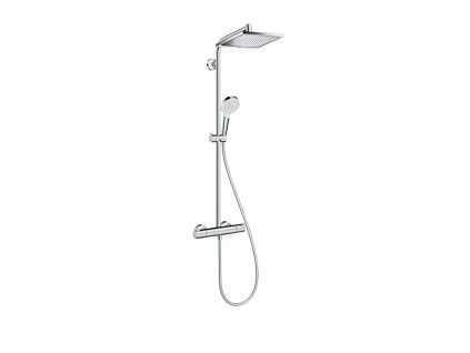 Hansgrohe Crometta Sprchová súprava E 240 Showerpipe s termostatom, EcoSmart 9 l/min, chróm 27281000-HG