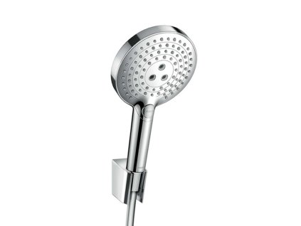 Hansgrohe Raindance Select S Set sprchovej hlavice 120, 3 prúdy, držiaku a hadice, chróm 26701000-HG