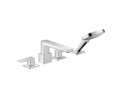 Hansgrohe Metropol Batéria na okraj vane, 4-otvorová inštalácia, chróm 32552000-HG