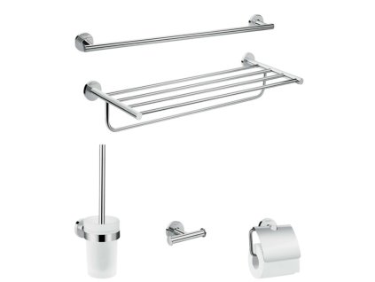Hansgrohe Logis Universal Súprava doplnkov do kúpeľne, chróm 41728000-HG