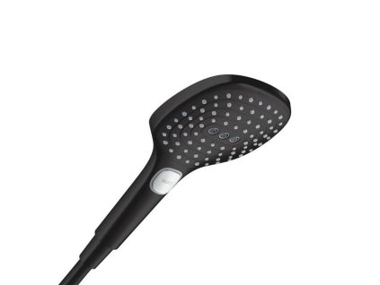 Hansgrohe Raindance Select E Sprchová hlavica 120, 3 prúdy, matná čierna 26520670-HG