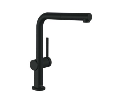 Hansgrohe M54 Drezová batéria Talis s výsuvnou koncovkou, sBox, matná čierna 72809670-HG