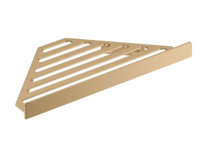 Hansgrohe AddStoris Polička rohová, kefovaný bronz 41741140-HG