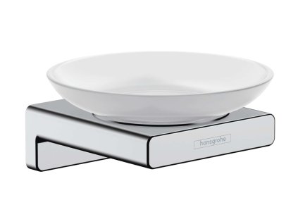 Hansgrohe AddStoris Mydlovnička s držiakom, matné sklo/chróm 41746000-HG