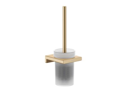 Hansgrohe AddStoris WC kefa nástenná, matné sklo/kefovaný bronz 41752140-HG