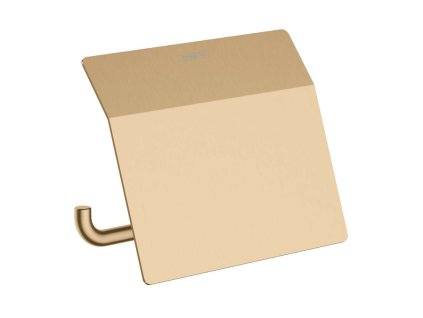 Hansgrohe AddStoris Držiak toaletného papiera s krytom, kefovaný bronz 41753140-HG